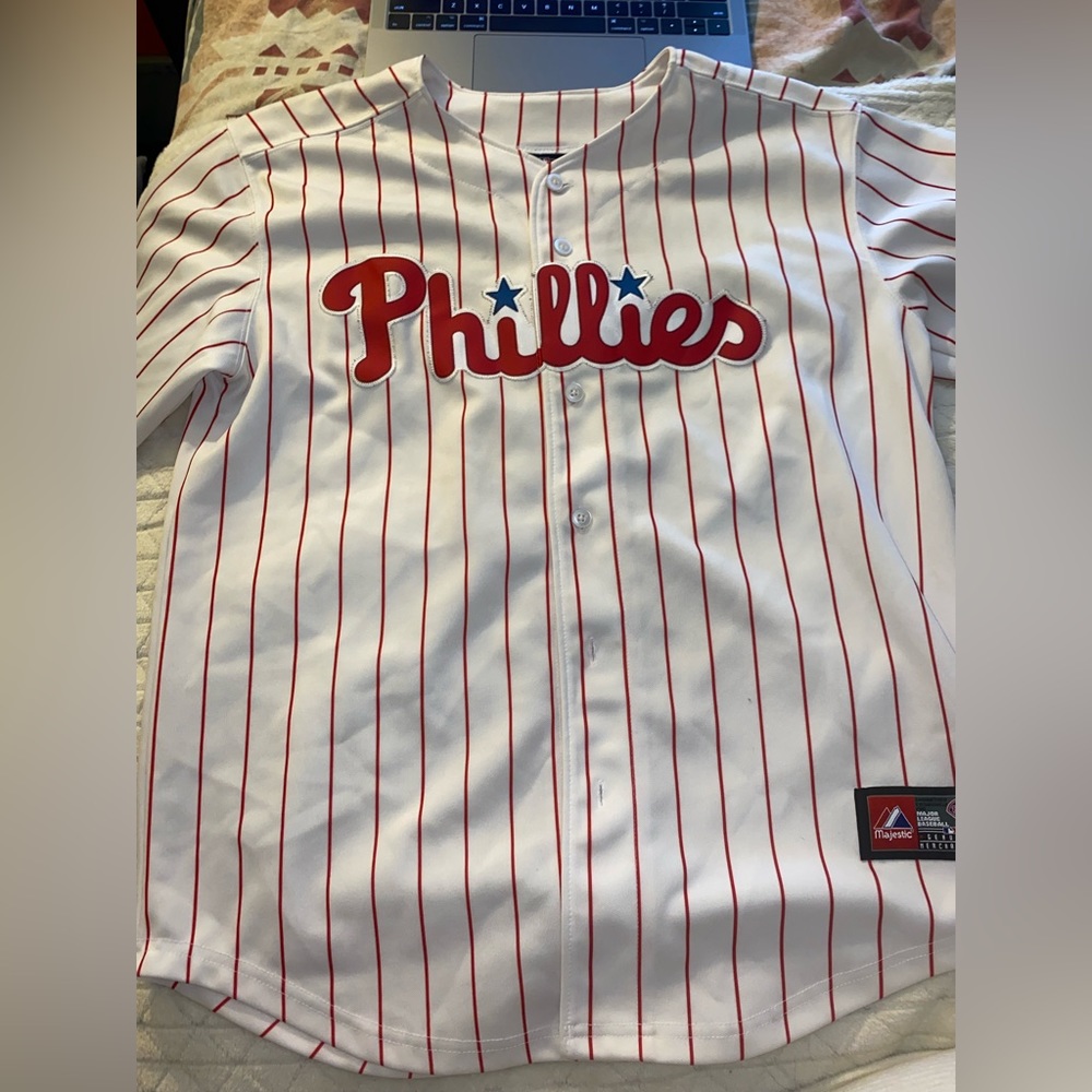 Pinstripe Phillies Jersey!